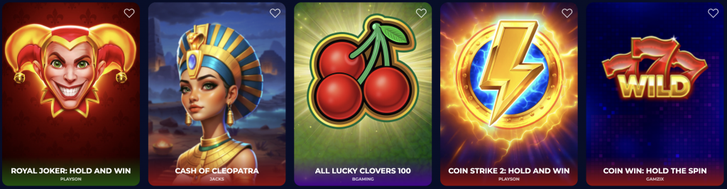 Une Large Sélection de Jeux